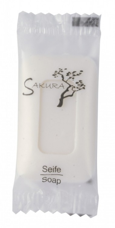 Sakura Hotelové mýdlo 11 g - Kosmetika Hotelová kosmetika Sakura